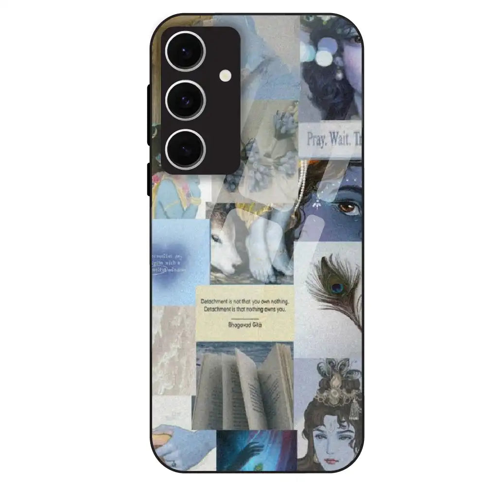 Krishna Aesthetic - Glass Case For Samsung Galaxy S24 FE