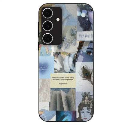 Krishna Aesthetic - Glass Case For Samsung Galaxy S24 FE