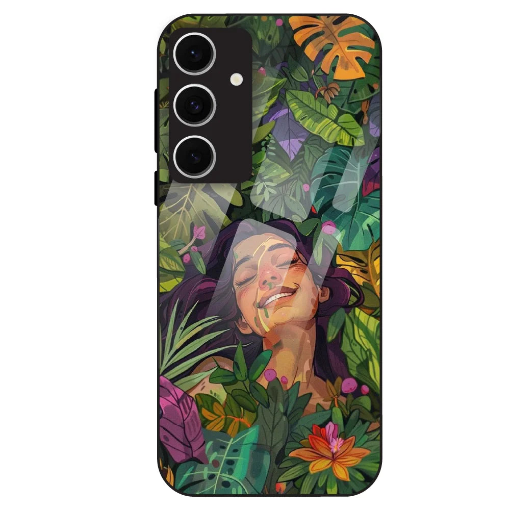 Nature Bliss Aesthetic - Glass Case For Samsung Galaxy S24 FE