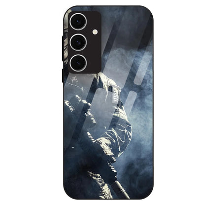 Tactical Soldier - Glass Case For Samsung Galaxy S24 FE