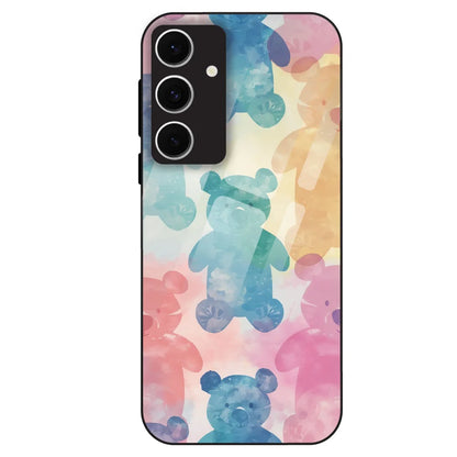 Pastel Teddy Dream - Glass Case For Samsung Galaxy S24 FE