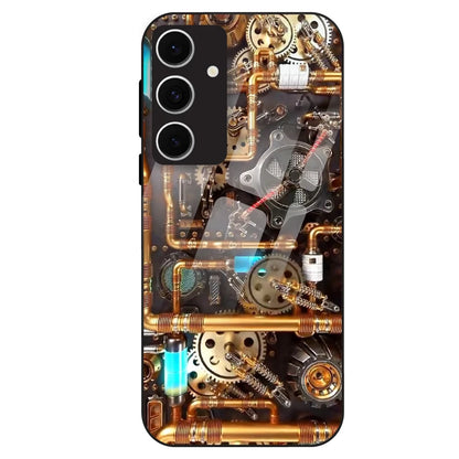 Steampunk Gear - Glass Case For Samsung Galaxy S24 FE