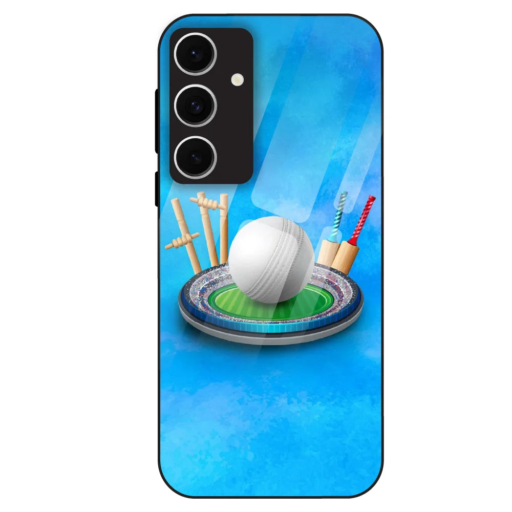 Cricket Fever - Glass Case For Samsung Galaxy S24 FE