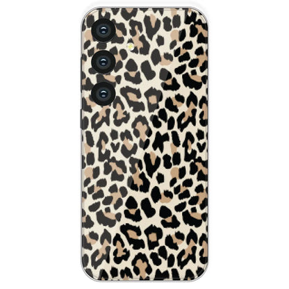 Leopard Print - Printed Silicone Case For Samsung Galaxy S24