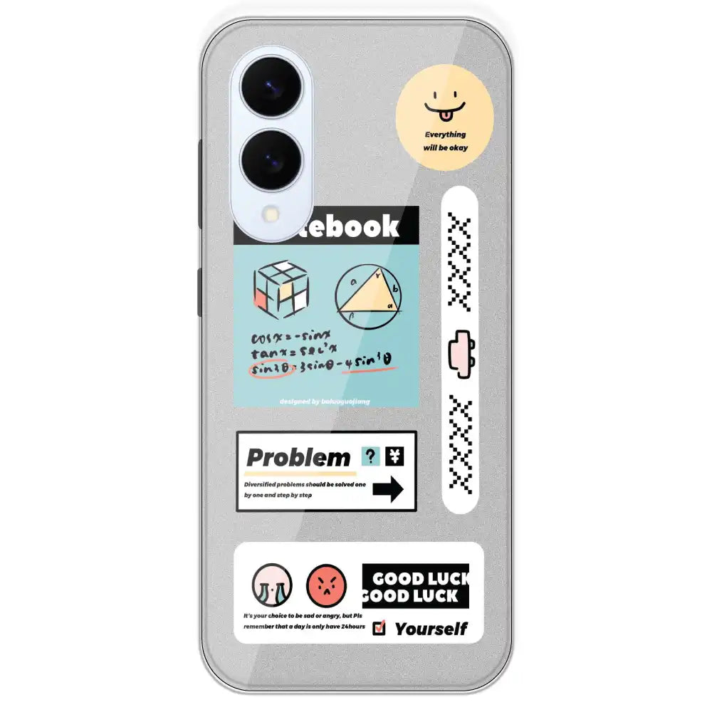 Exam Collage - Printed Silicone Case For Samsung Galaxy S25 Edge