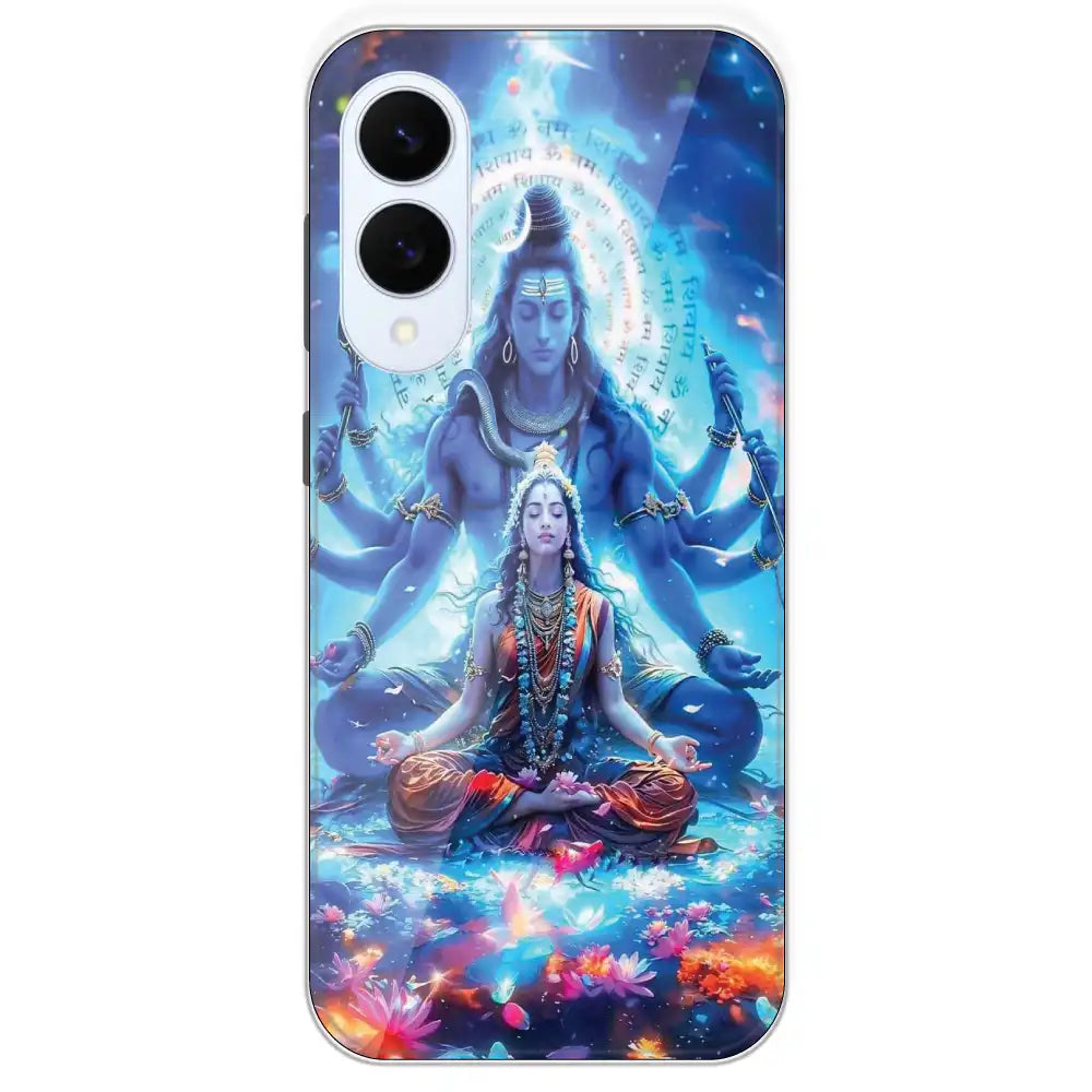 Shiv Parvati - Printed Silicone Case For Samsung Galaxy S25 Edge