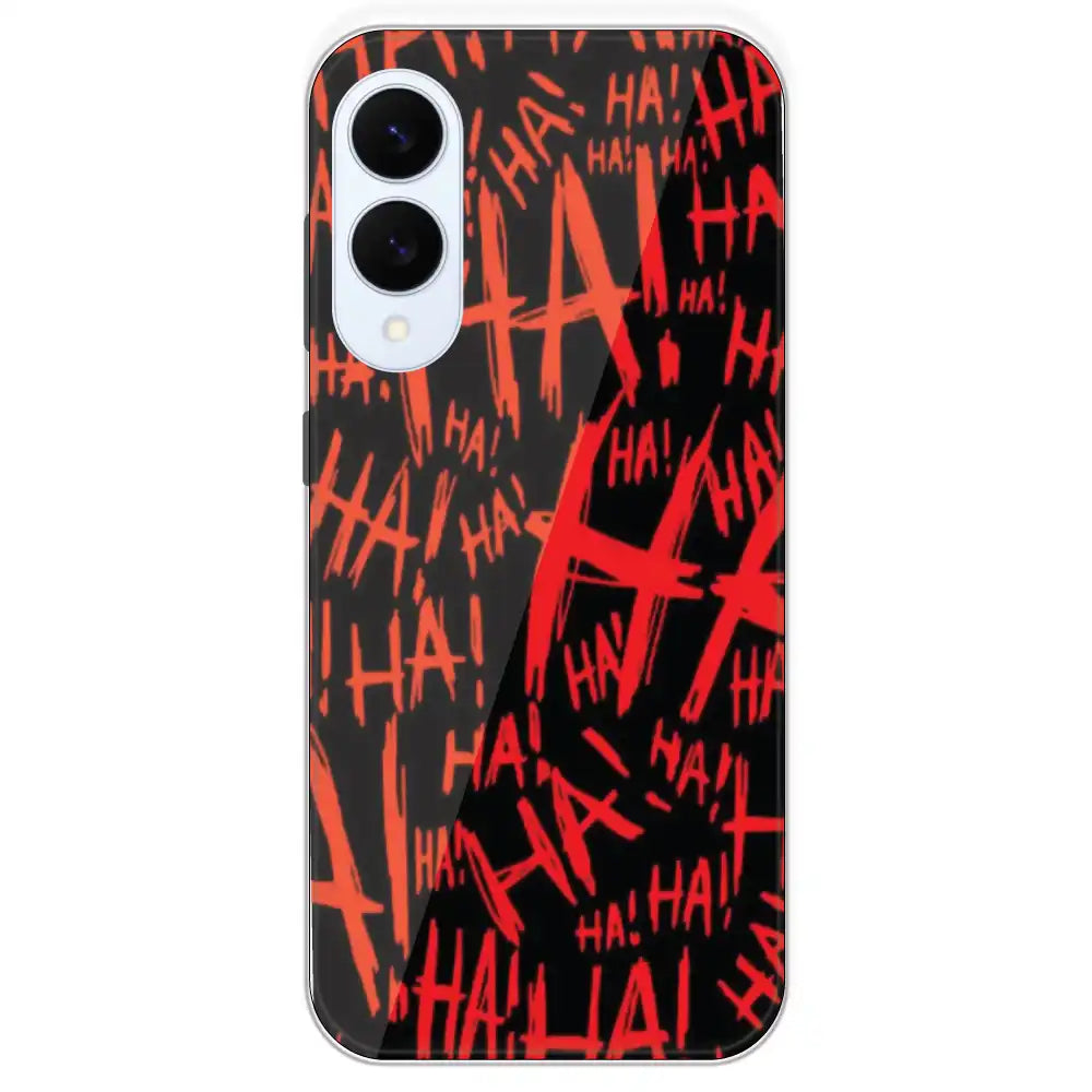 Ha ! - Printed Silicone Case For Samsung Galaxy S25 Edge