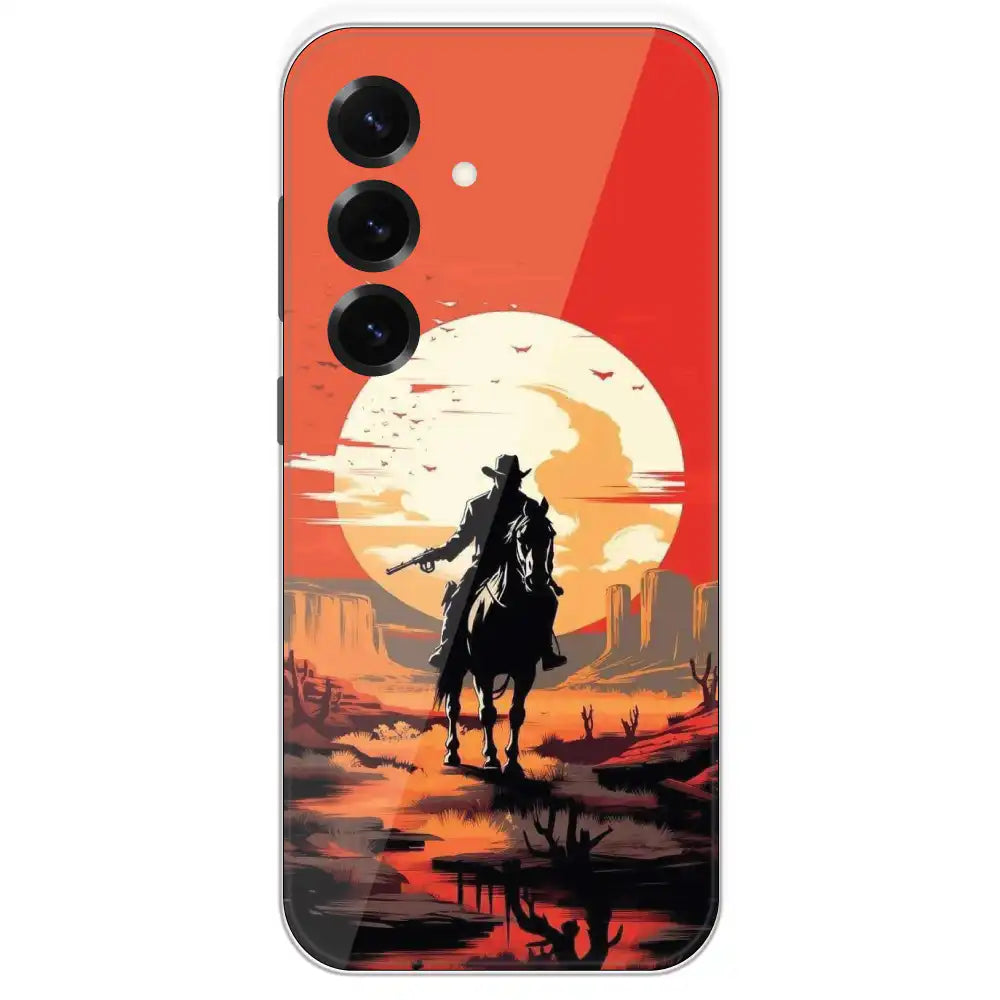 Cowboy - Printed Silicone Case For Samsung Galaxy S25 Plus