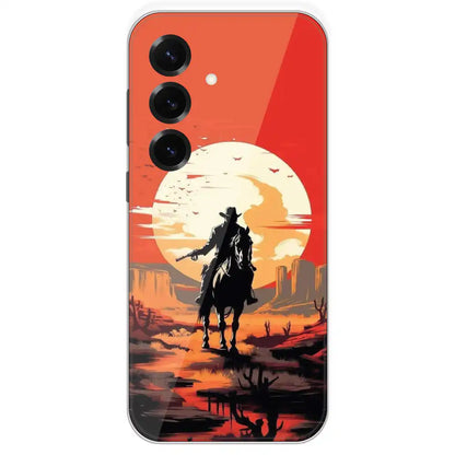 Cowboy - Printed Silicone Case For Samsung Galaxy S25 Plus