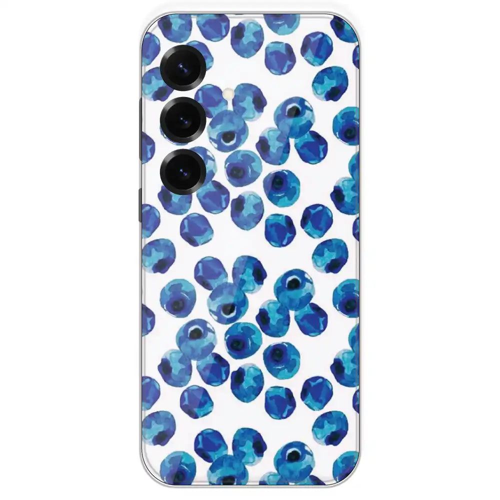 Blueberries - Printed Silicone Case For Samsung Galaxy S25 Plus