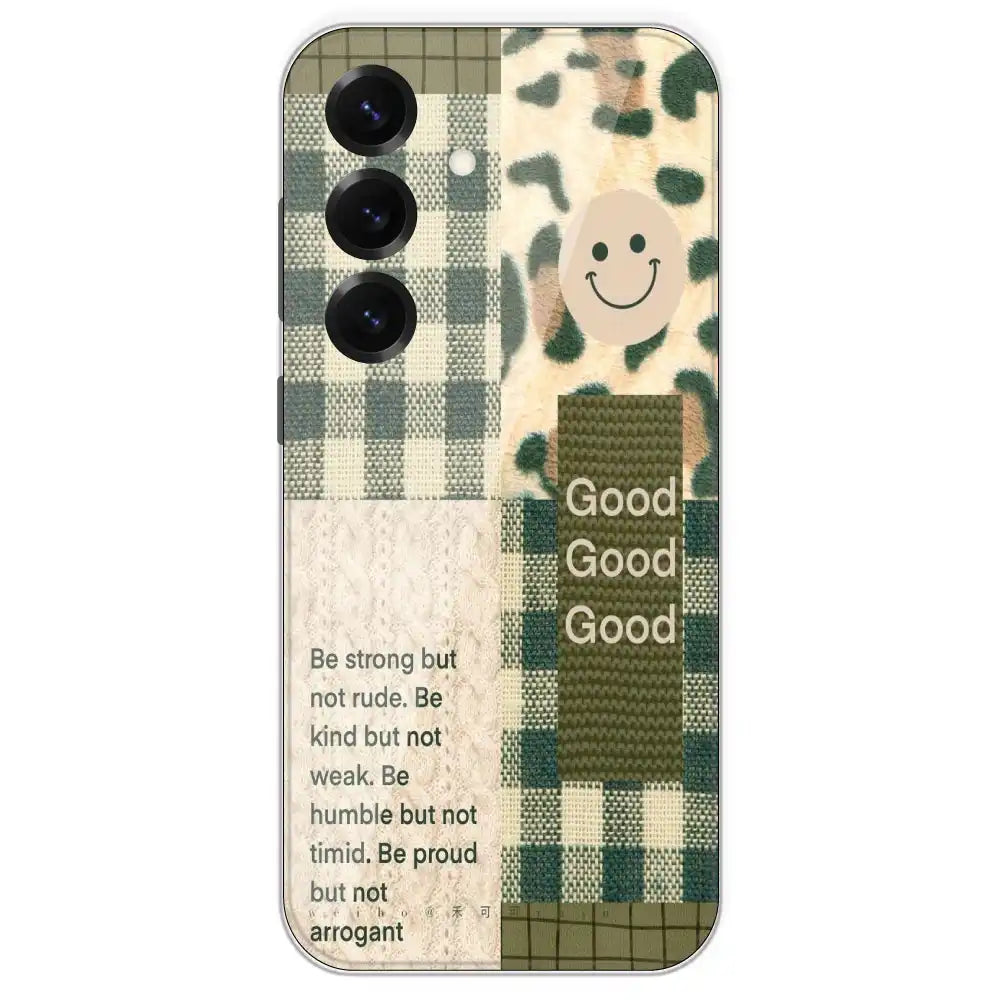 Patchwork Positivity - Printed Silicone Case For Samsung Galaxy S25 Plus