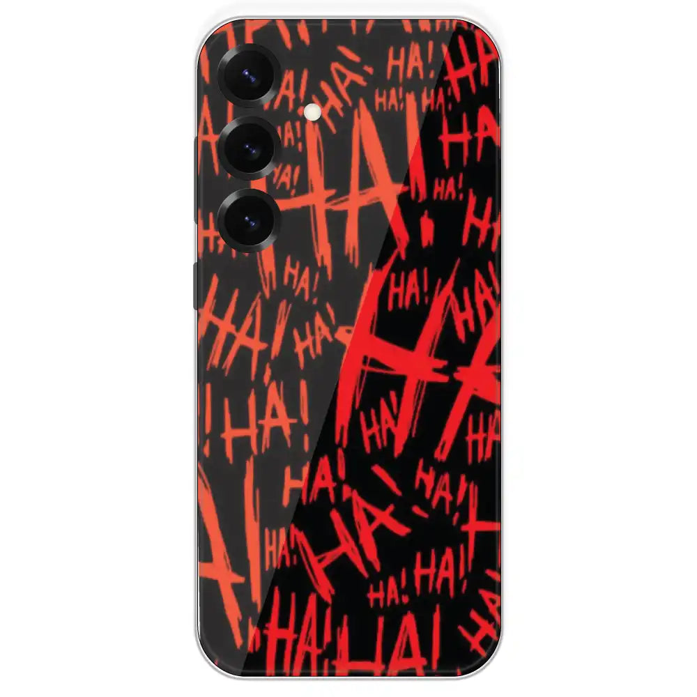 Ha ! - Printed Silicone Case For Samsung Galaxy S25 Plus