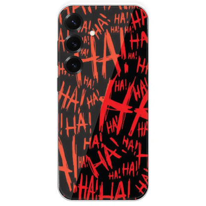 Ha ! - Printed Silicone Case For Samsung Galaxy S25 Plus