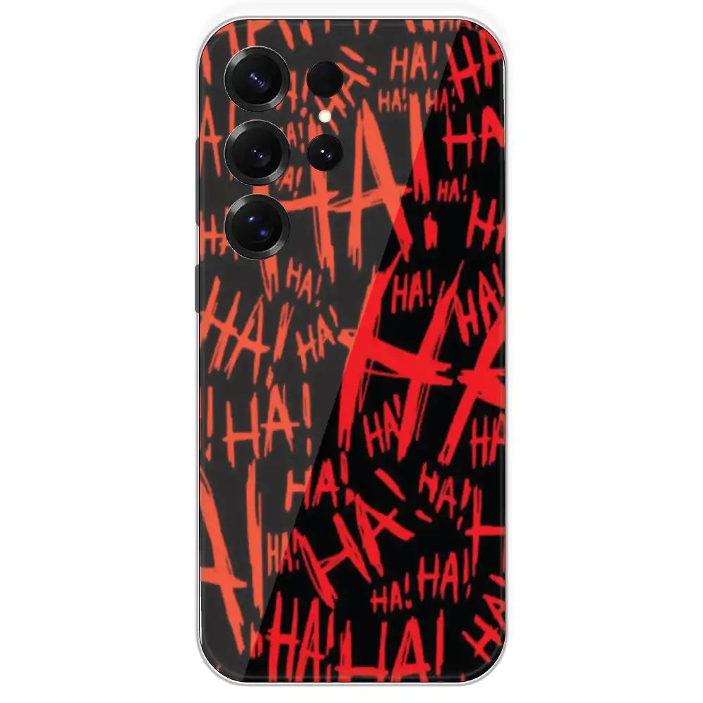 Ha ! - Printed Silicone Case For Samsung Galaxy S25 Ultra