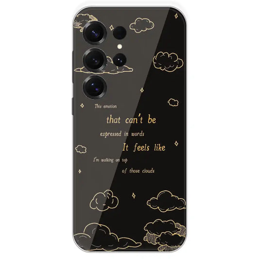 On Top Of Those Clouds - Printed Silicone Case For Samsung Galaxy S25 Ultra