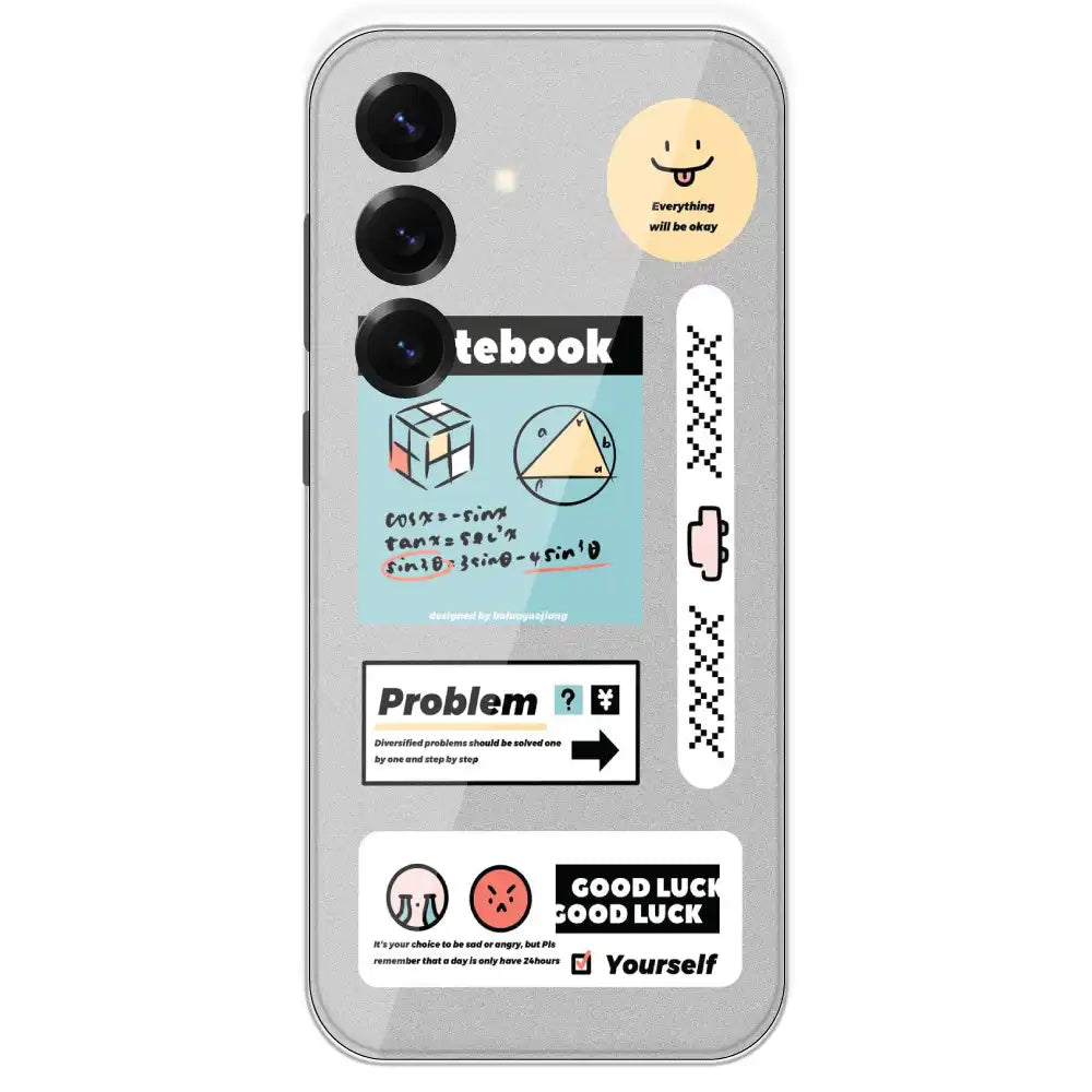 Exam Collage - Printed Silicone Case For Samsung Galaxy S25