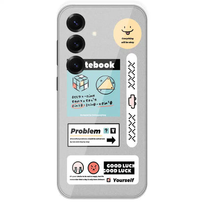 Exam Collage - Printed Silicone Case For Samsung Galaxy S25