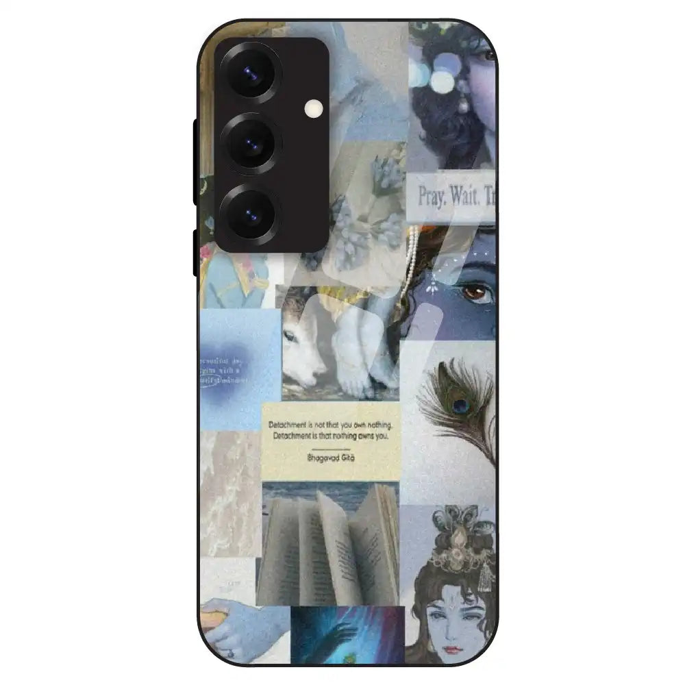 Krishna Aesthetic - Glass Case For Samsung Galaxy S25