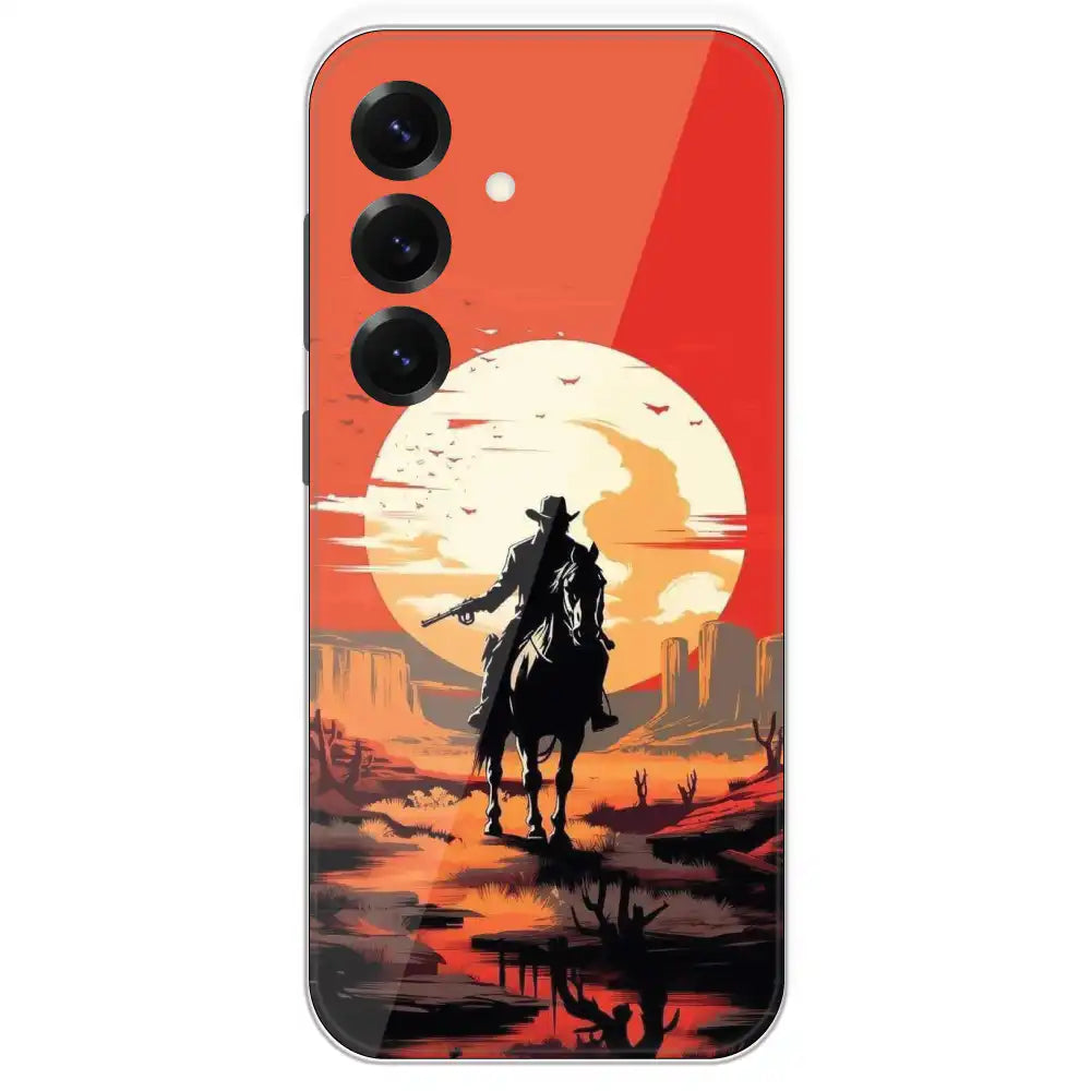 Cowboy - Printed Silicone Case For Samsung Galaxy S25