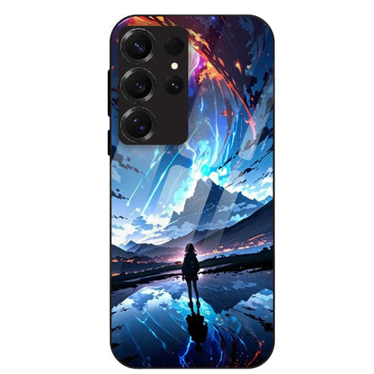 Dreamscape Sky - Glass Case For Samsung Galaxy S25 Ultra