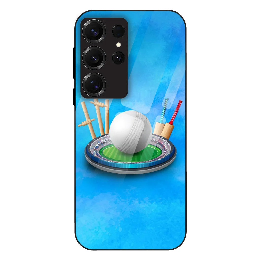 Cricket Fever - Glass Case For Samsung Galaxy S25 Ultra