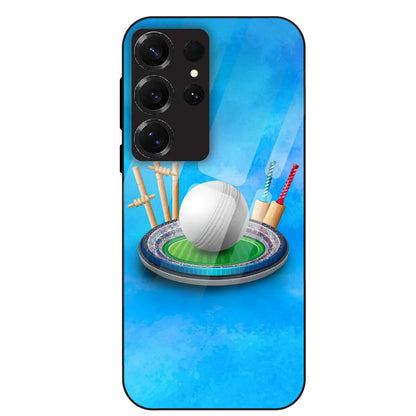 Cricket Fever - Glass Case For Samsung Galaxy S25 Ultra