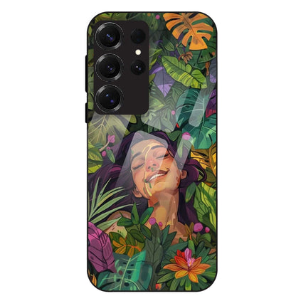 Nature Bliss Aesthetic - Glass Case For Samsung Galaxy S25 Ultra