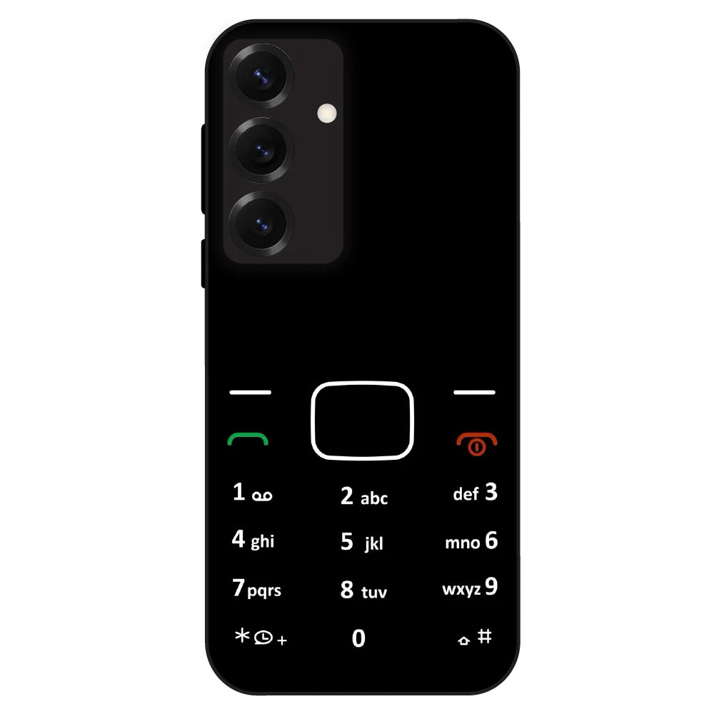 Retro Dial Pad Aesthetic - Glass Case For Samsung Galaxy S25
