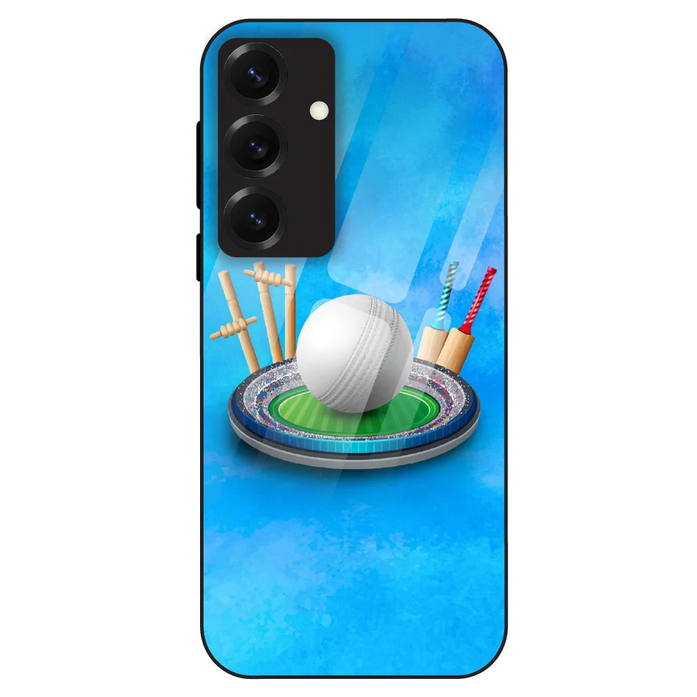 Cricket Fever - Glass Case For Samsung Galaxy S25