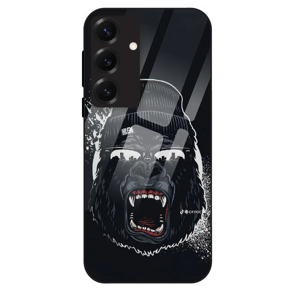 Savage Gorilla Street - Glass Case For Samsung Galaxy S25