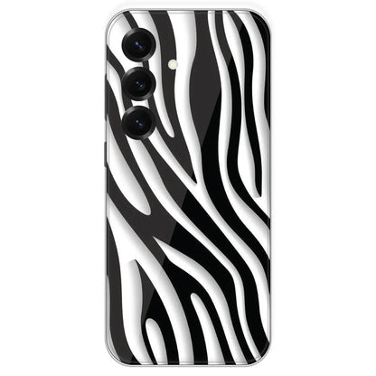 Zebra Print - Printed Silicone Case For Samsung Galaxy S25