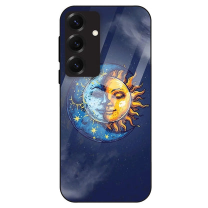 Celestial Eclipse Art - Glass Case For Samsung Galaxy S25