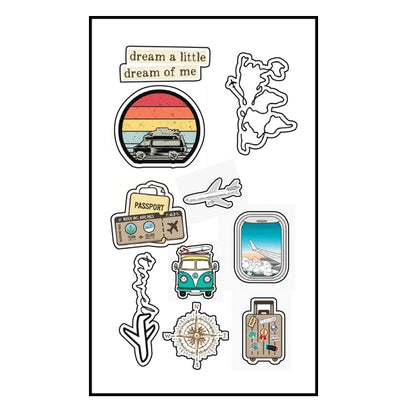 Travel Themed Stickers