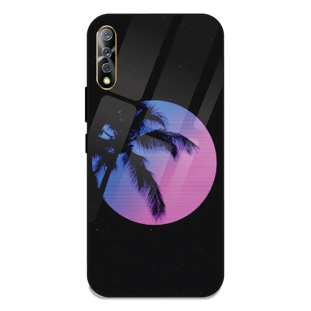 Night Terror Synthwave - Glass Case For Vivo S1