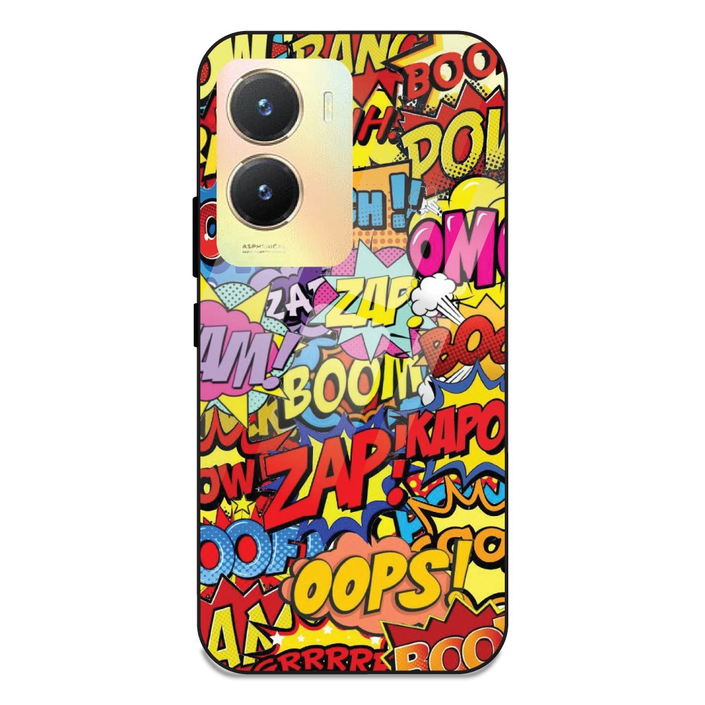 Comic Pop Art - Glass Case For Vivo T2X