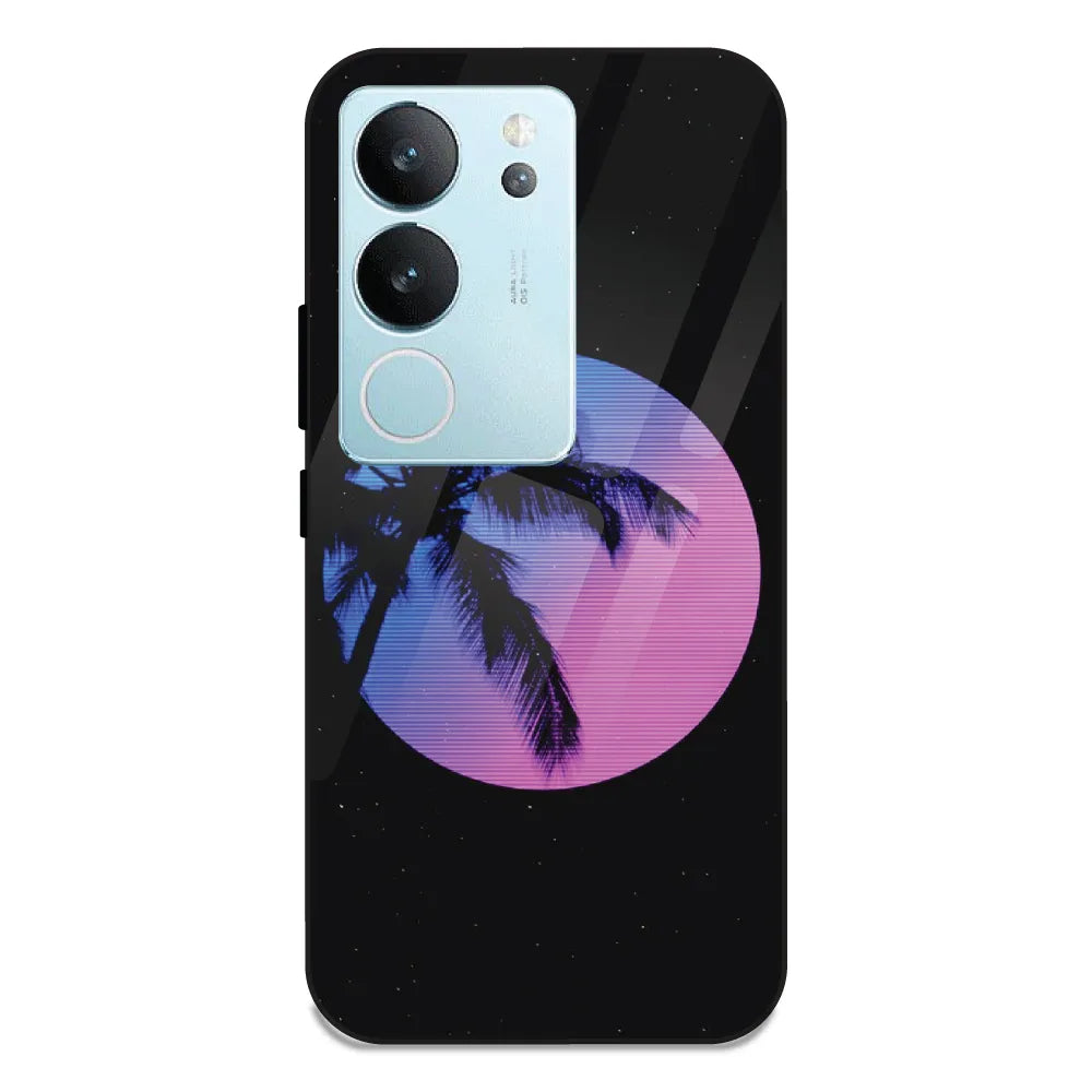 Night Terror Synthwave - Glass Case For Vivo V29