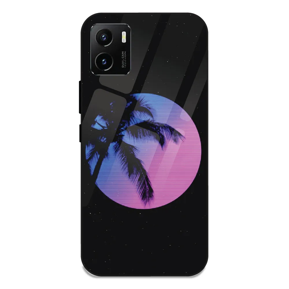 Night Terror Synthwave - Glass Case For Vivo Y15S
