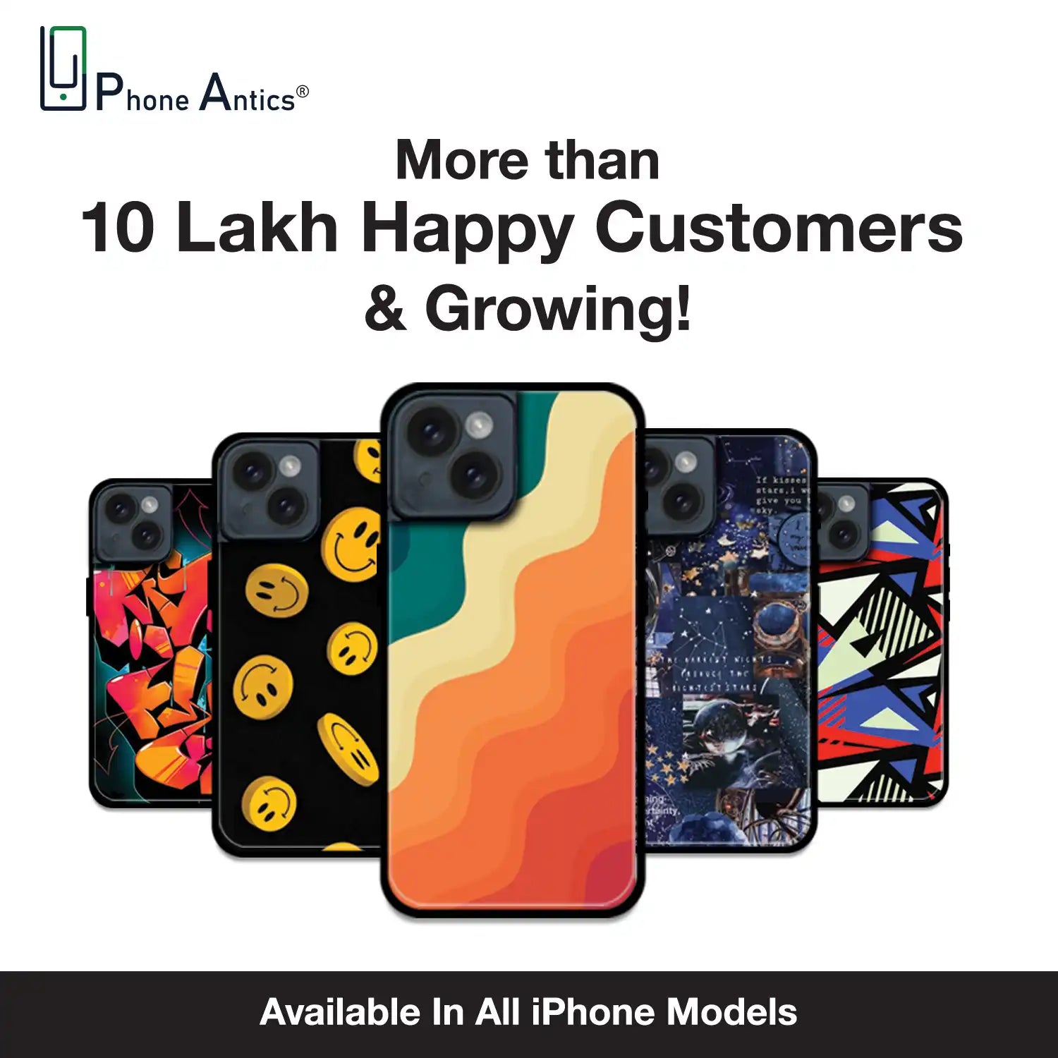 Glossy Metal Silicone Case For Apple iPhone Infographic