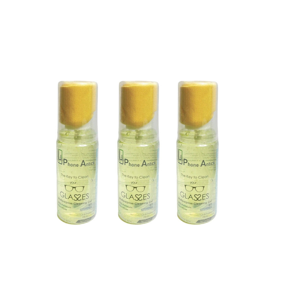 Mobile Screen Cleaning Gel With Microfiber Cloth- Fresh Lime