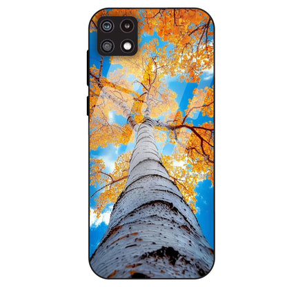 Autumn Tree Sky View - Glass Case For Samsung Galaxy A22