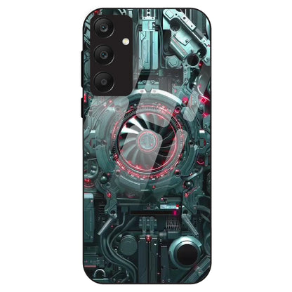 Cybernetic Engine - Glass Case For Samsung Galaxy A25