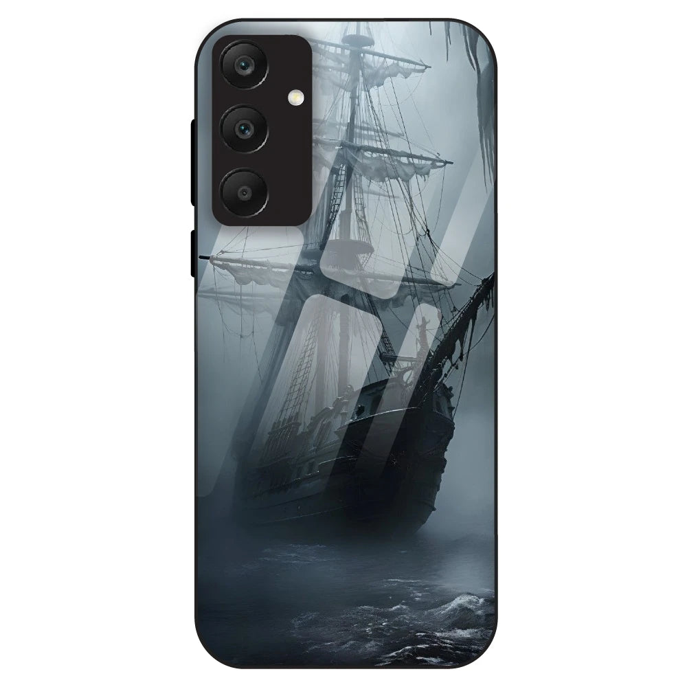 Ghost Ship - Glass Case For Samsung Galaxy A25
