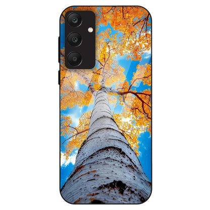 Autumn Tree Sky View - Glass Case For Samsung Galaxy A25