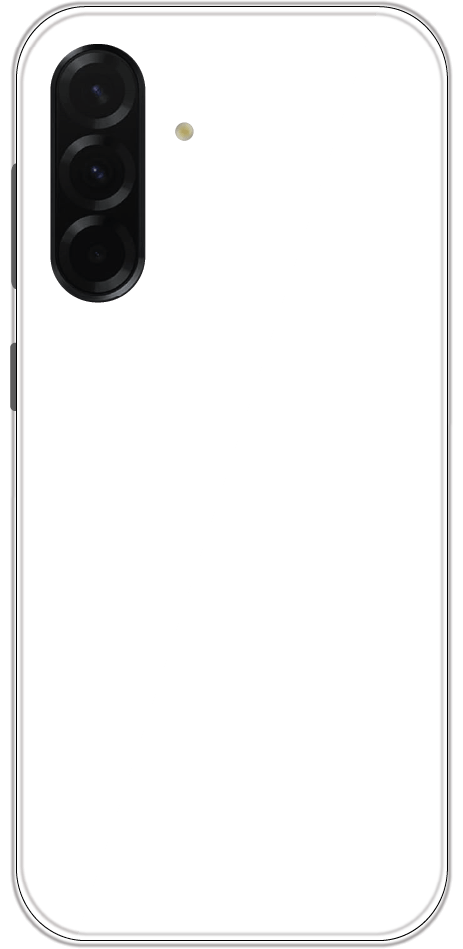 Samsung Galaxy A26 back cover mockup - customisable soft silicone case