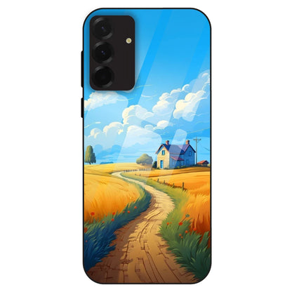 Sunny Countryside - Glass Case For Samsung Galaxy A36