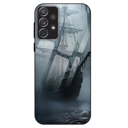 Ghost Ship - Glass Case For Samsung Galaxy A72