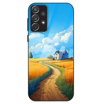 Sunny Countryside - Glass Case For Samsung Galaxy A72