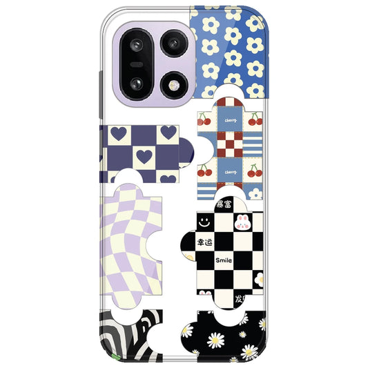Aesthetic Puzzle - Clear Printed Silicone Case for OnePlus 15