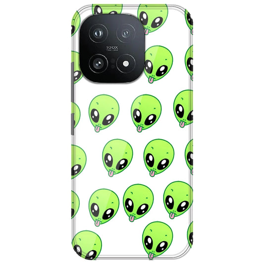 Alien - Clear Printed Silicone Case for iQOO 15