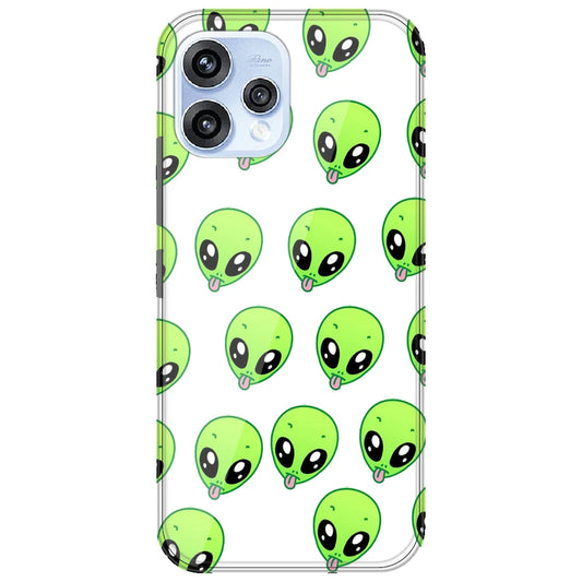 Alien - Clear Printed Silicone Case for Oppo Reno 15